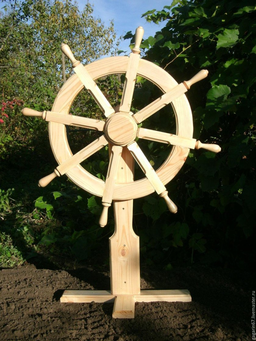 Штурвал из дерева