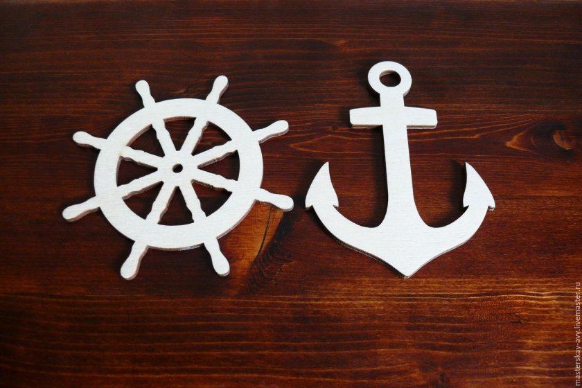 Штурвал из картона