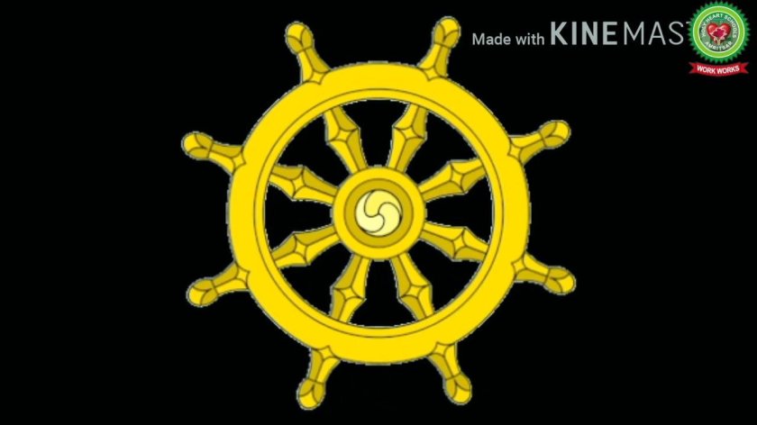 Часы штурвал из фанеры