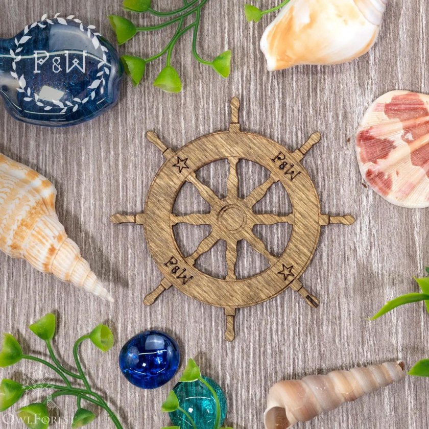 Вышивка штурвал