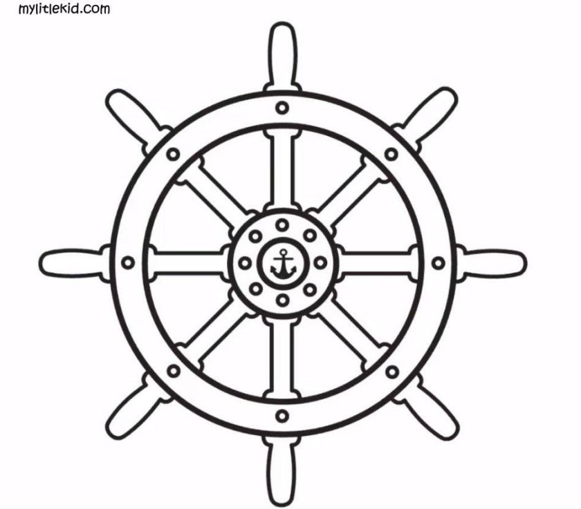 Штурвал корабля