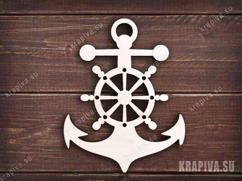 Елочная игрушка штурвал