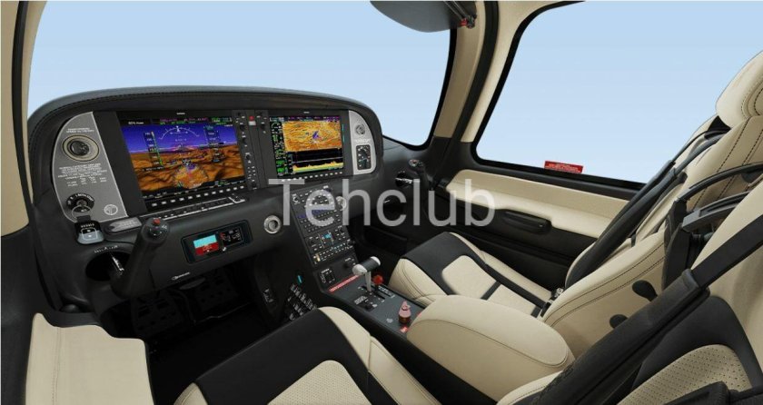 Cirrus sr22 кабина