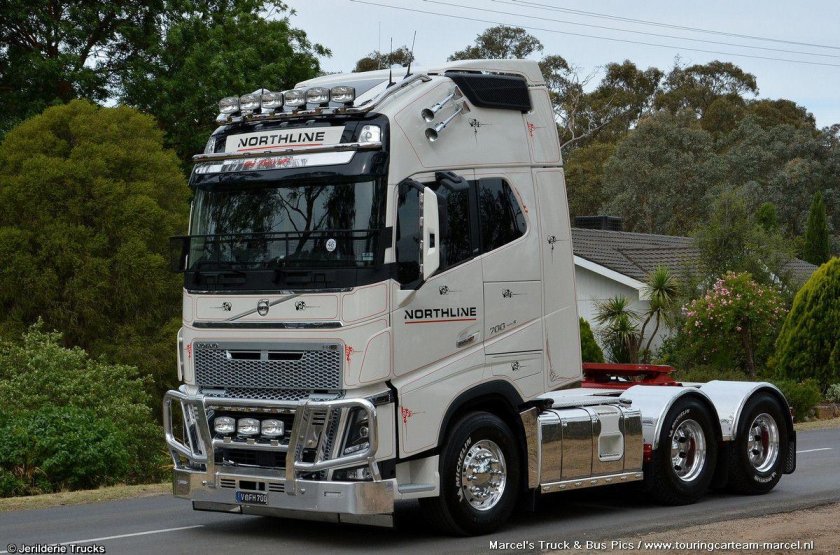 Тюнингованный тягач Вольво