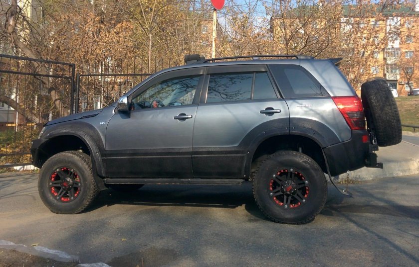 Подножки Сузуки Гранд Витара