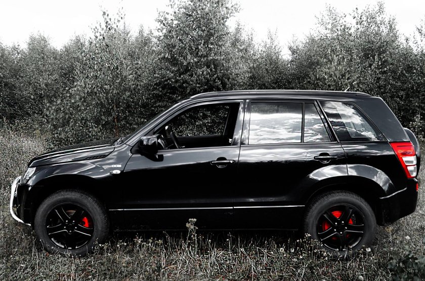 Suzuki Grand Vitara 2008 Tuning Black