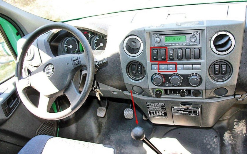 Приборная панель Урал Некст