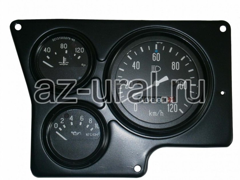 Панель приборов Урал 4320 обозначения