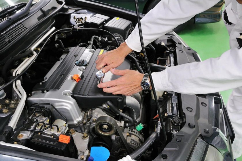 Замена двигателя в машине