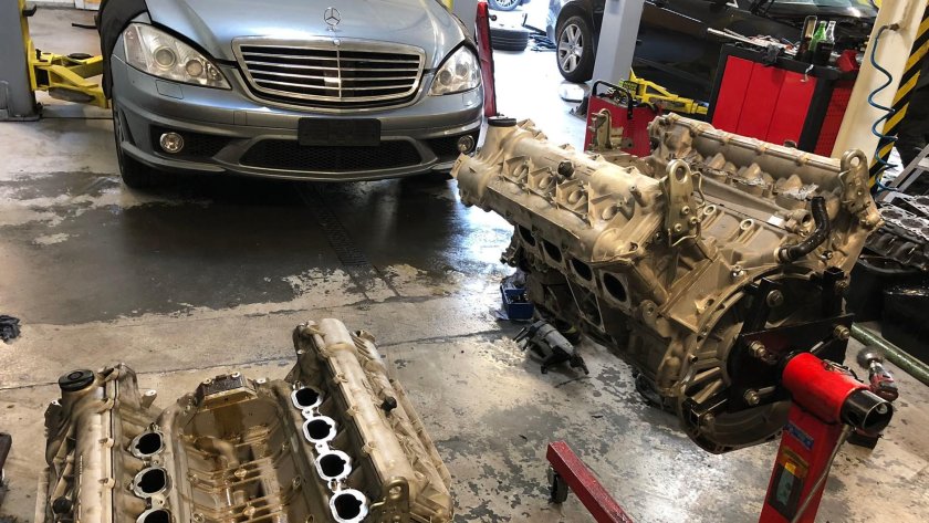Замена двигателя автомобиля