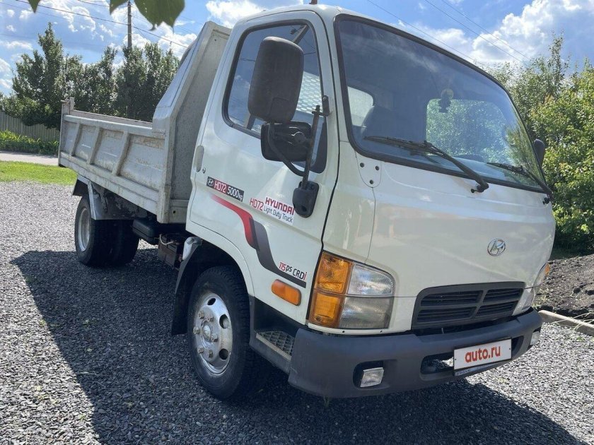 Бампер Хундай hd72 2006 год