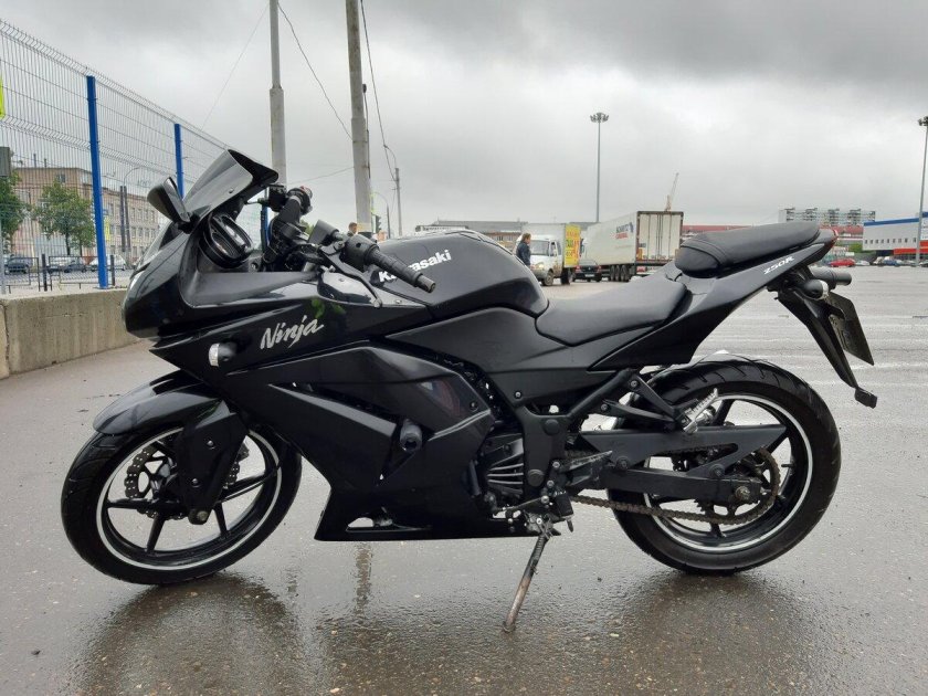 Kawasaki Ninja 250r черный