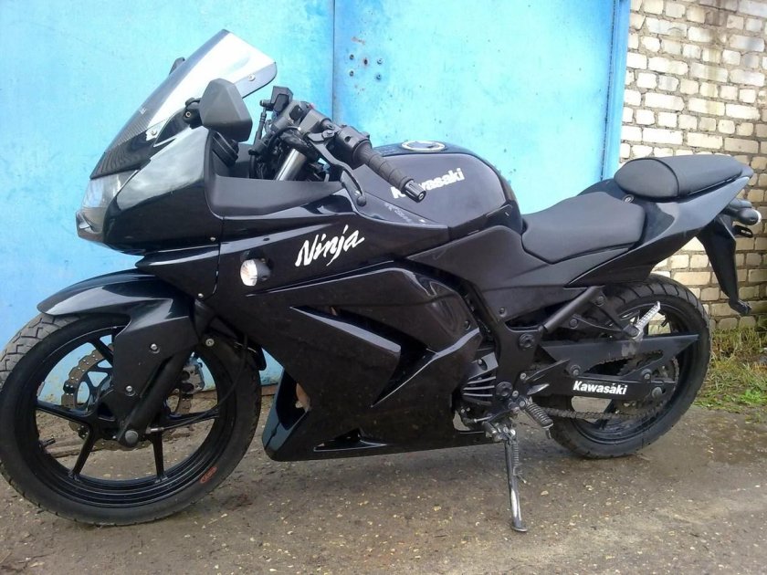 Kawasaki Ninja 250r черный