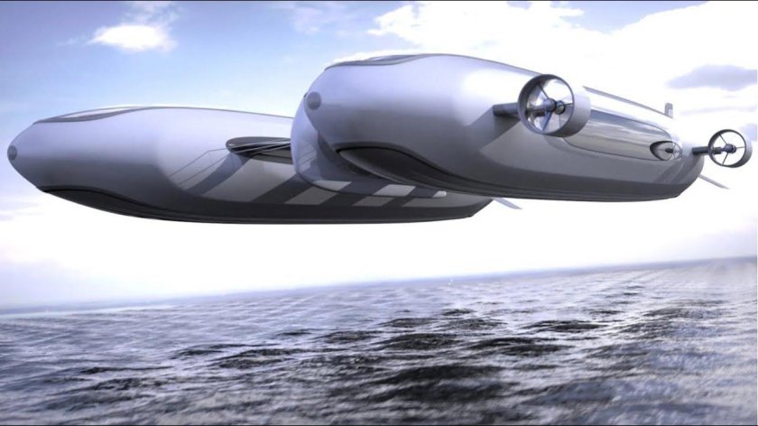 Летающая яхта дирижабль