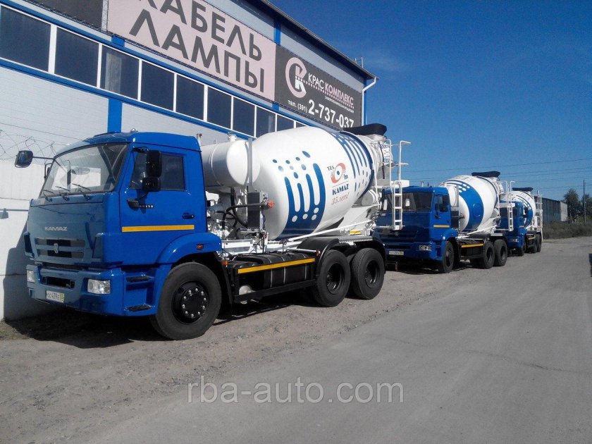 Автобетоносмеситель 58145