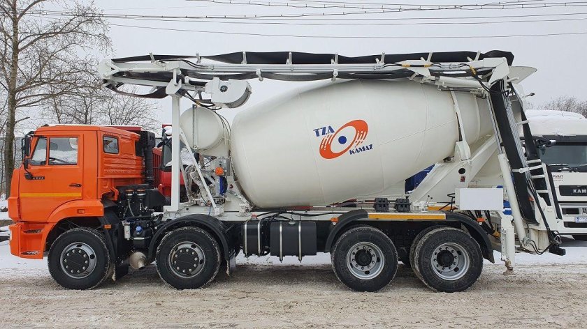 Автобетоносмеситель 5814y9 8х4