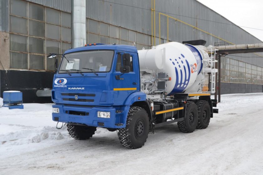Автобетоносмеситель КАМАЗ 5814т6 43118-50