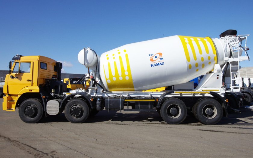КАМАЗ 65201 автобетоносмеситель