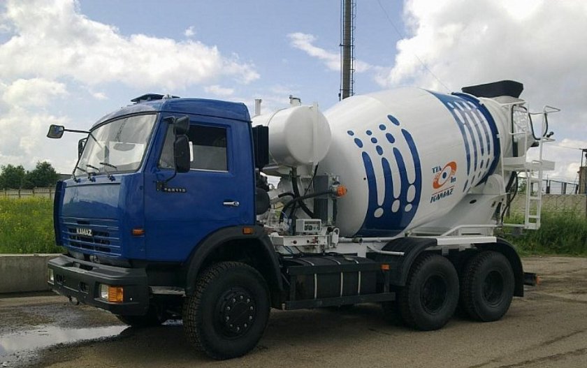 КАМАЗ автобетоносмеситель 58145 w
