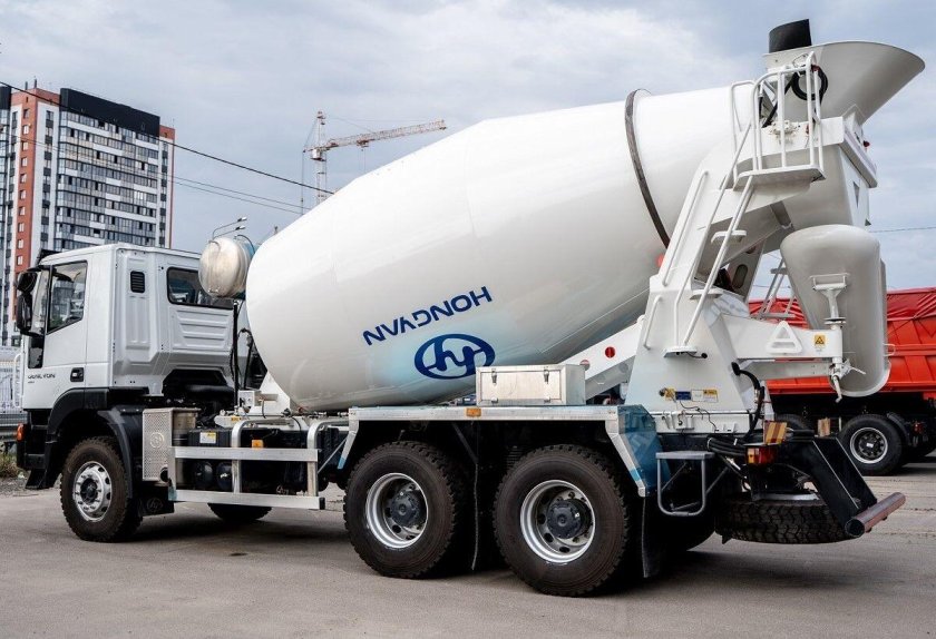 Автобетоносмеситель 6х4 Hongyan