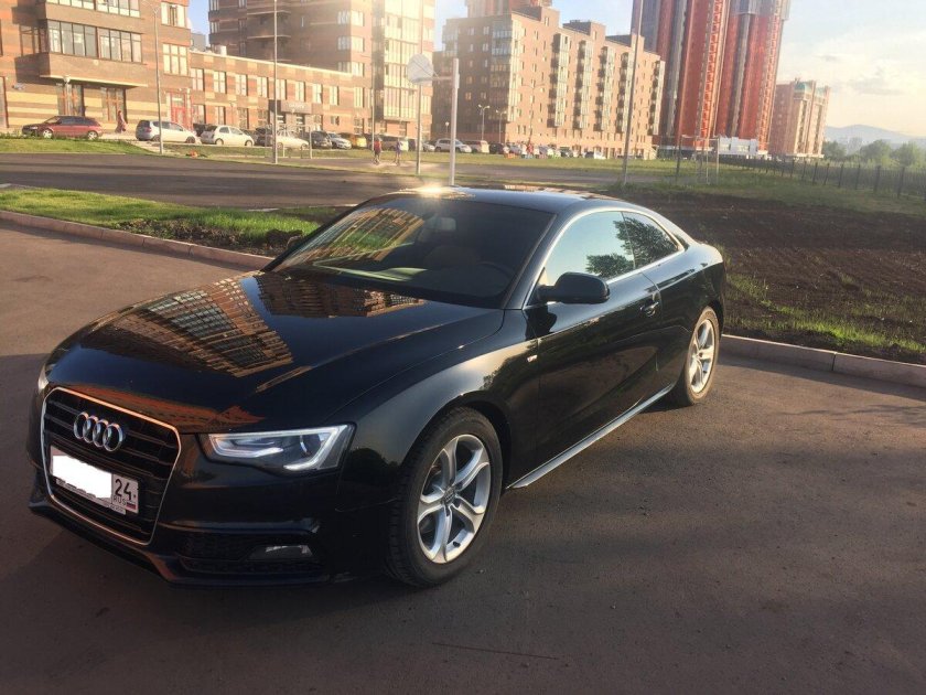 Ауди а5 черная