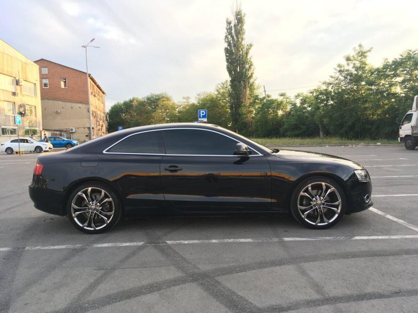 Ауди а5 купе черная