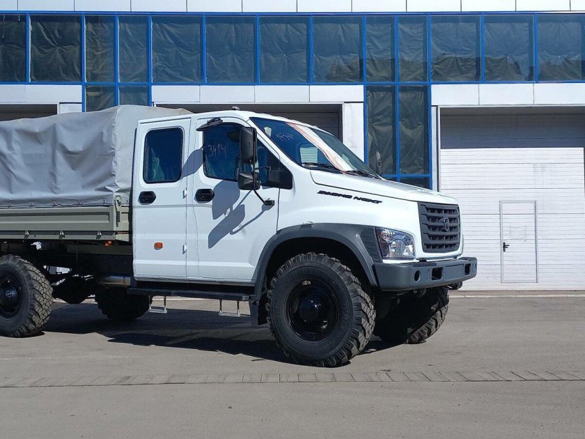 Садко Некст двухрядная кабина