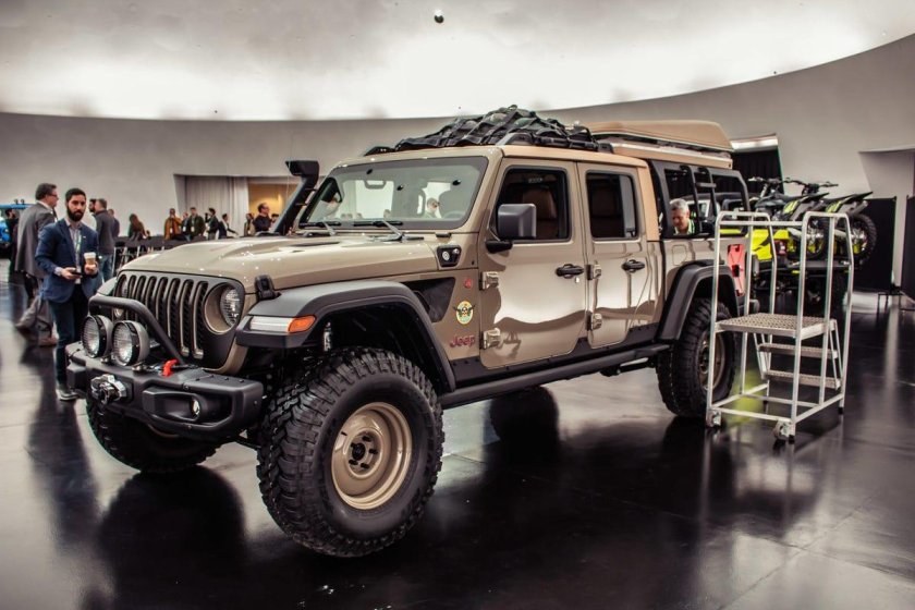 Jeep Gladiator Rubicon с кунгом
