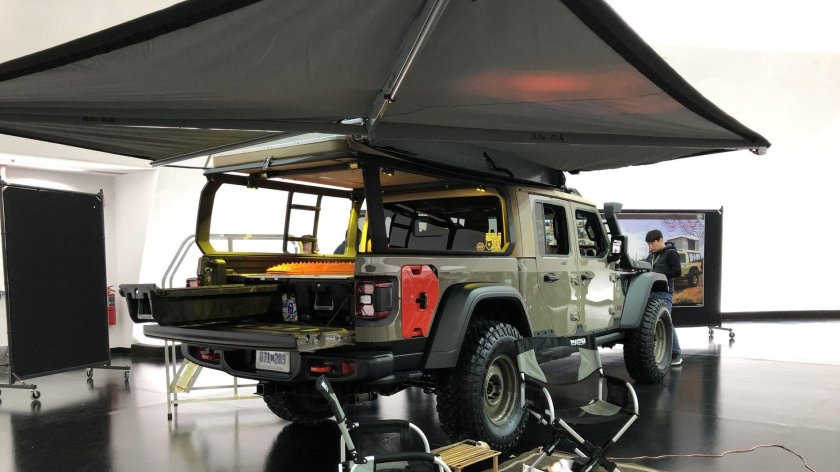 Jeep Gladiator жилой модуль