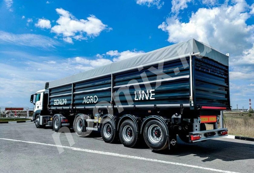 Полуприцеп зерновоз Бонум