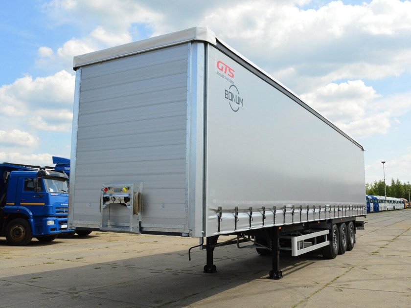 Шторный полуприцеп Bonum 914296-04