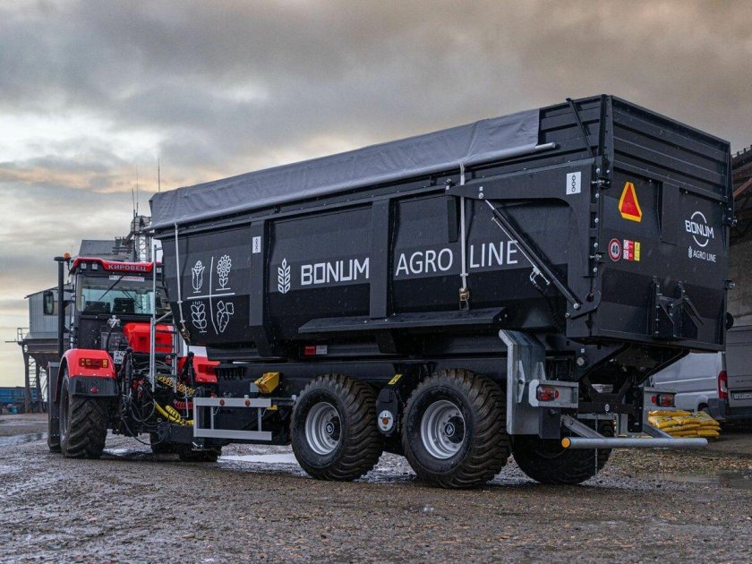 Самосвальные тракторные полуприцепы Бонум
