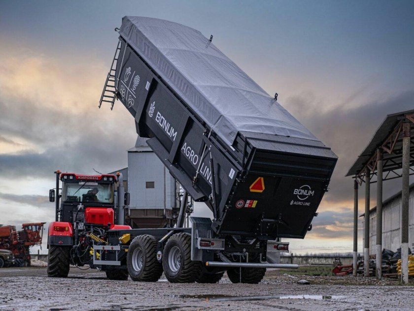 Самосвальные тракторные полуприцепы Бонум