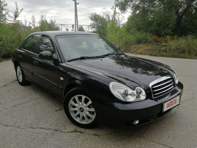 Хендай Соната 2007 черная