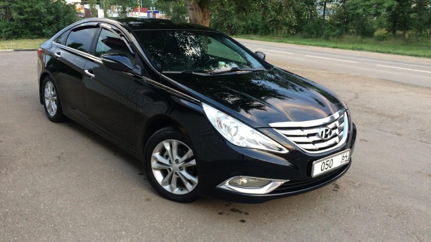 Hyundai Sonata 2012 Black