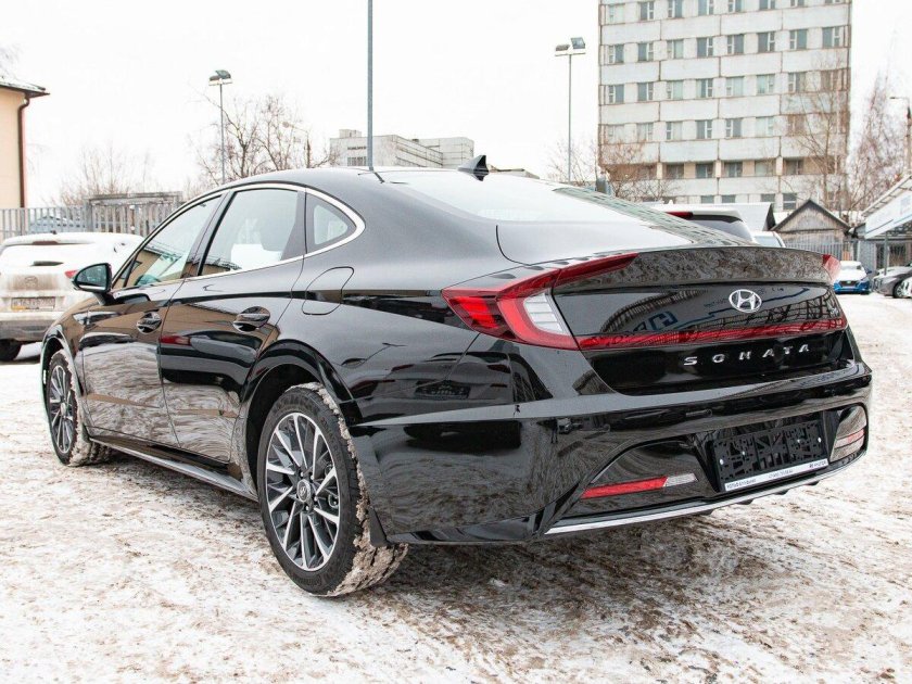 Хендай Соната 2021 черная