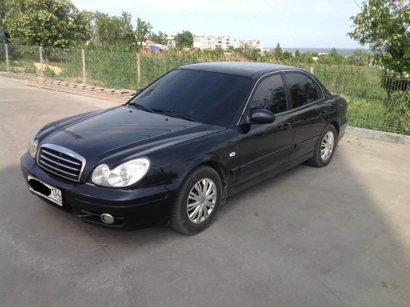Hyundai Sonata 2008 тонированная