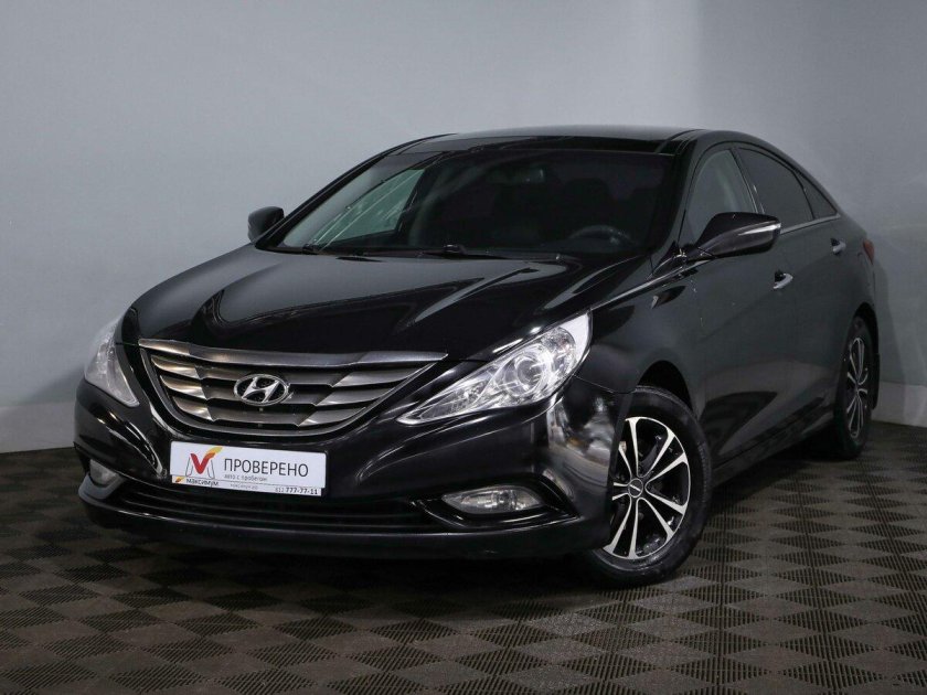 Хендай Соната черная 2012
