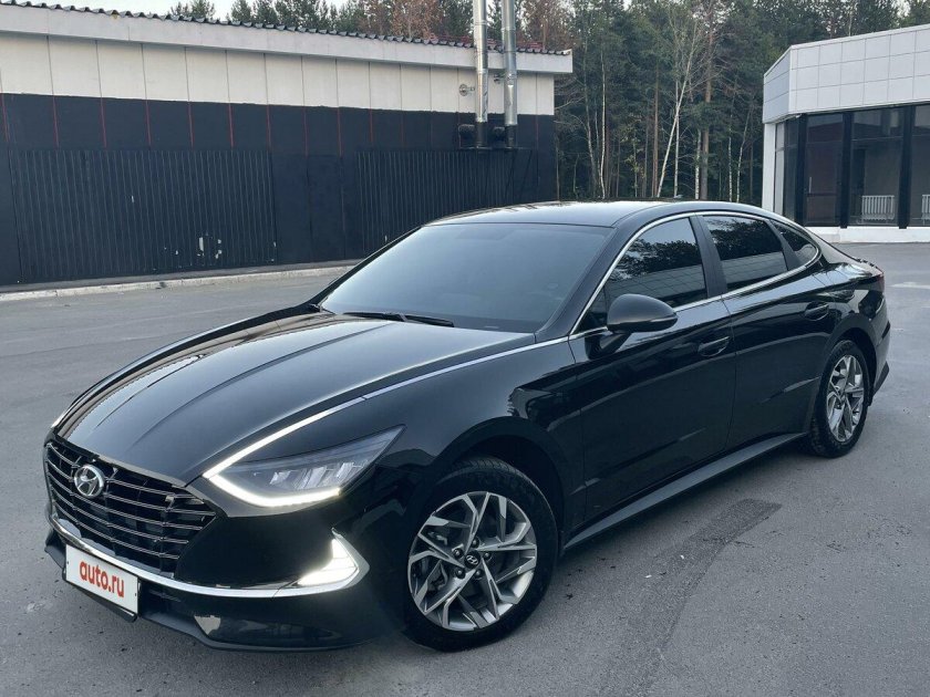 Хендай Соната 2020 черная
