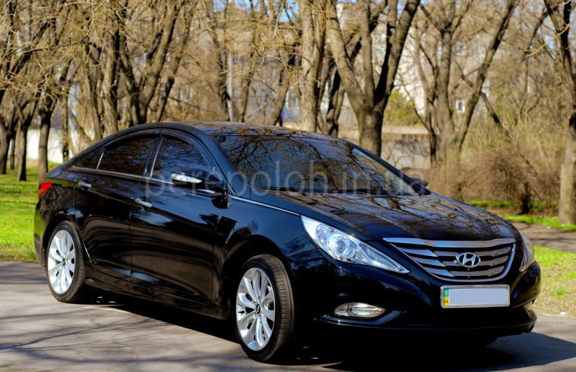 Хендай Соната черная