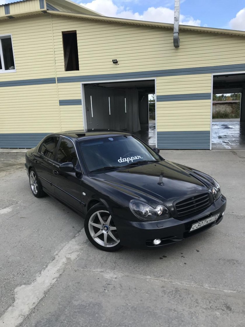 Хендай Соната 2007 черная
