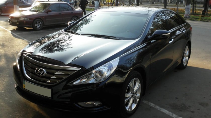 Hyundai Sonata 2012 Black
