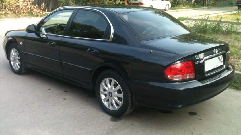 Hyundai Sonata 2008 Black
