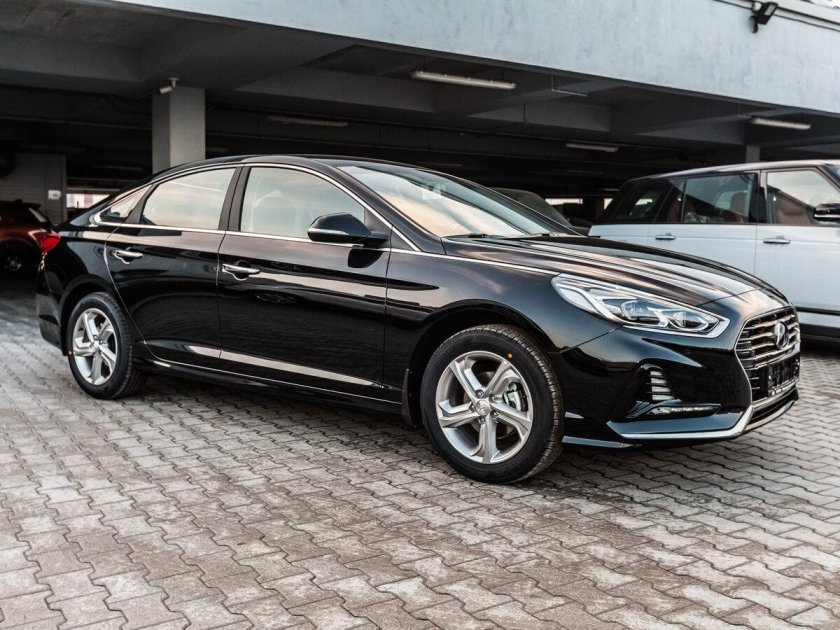 Hyundai Sonata 2017 черный