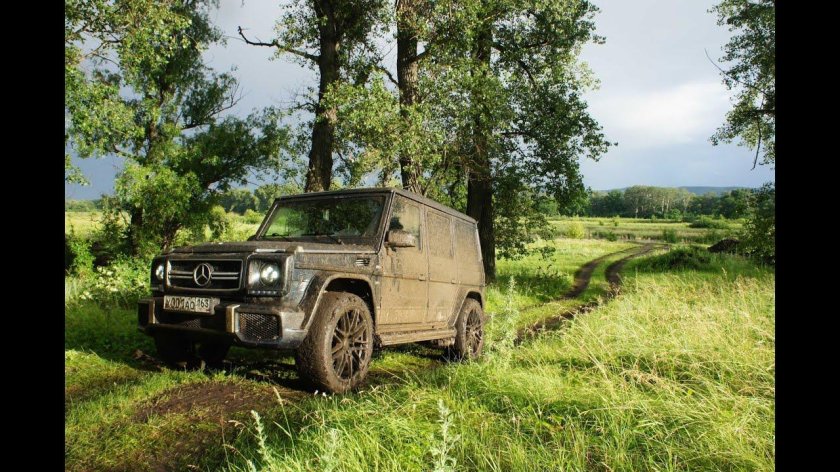 Мерседес Гелендваген для бездорожья
