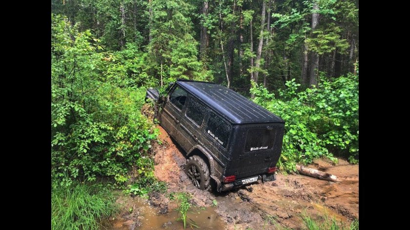 Мерседес Гелендваген оффроад