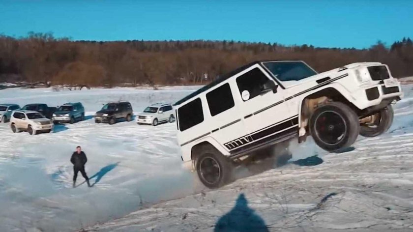 G63 AMG для бездорожья