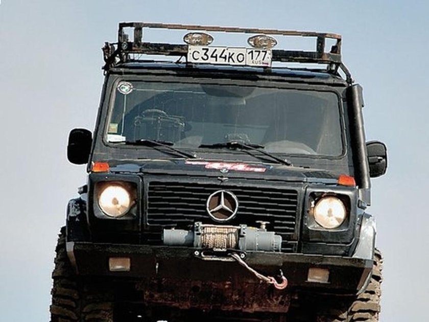 Мерседес Гелендваген для бездорожья