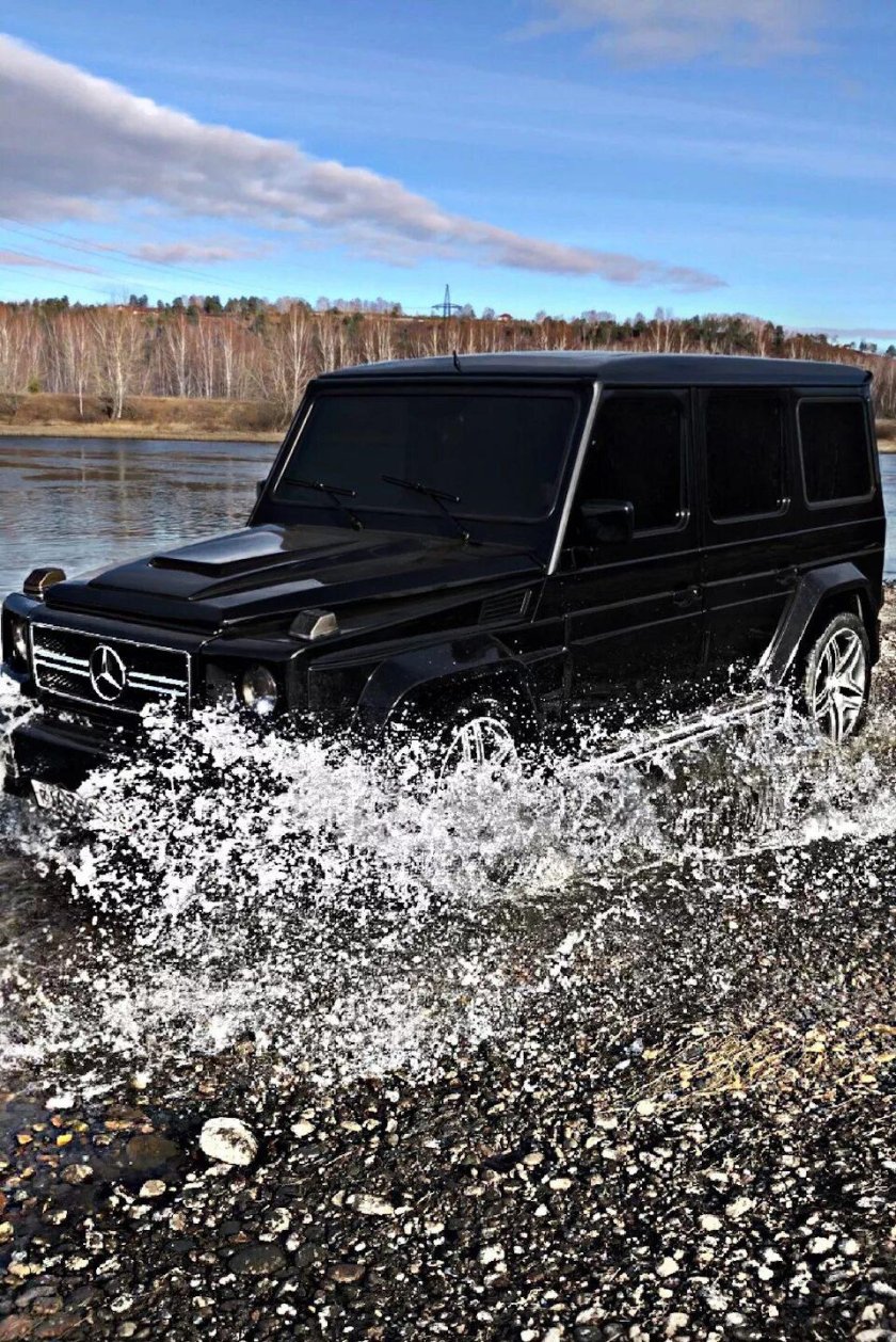 Мерседес w463 на бездорожье