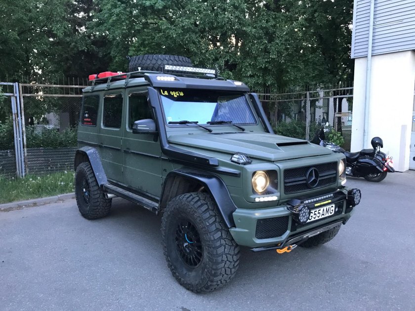 Мерседес Гелендваген оффроад